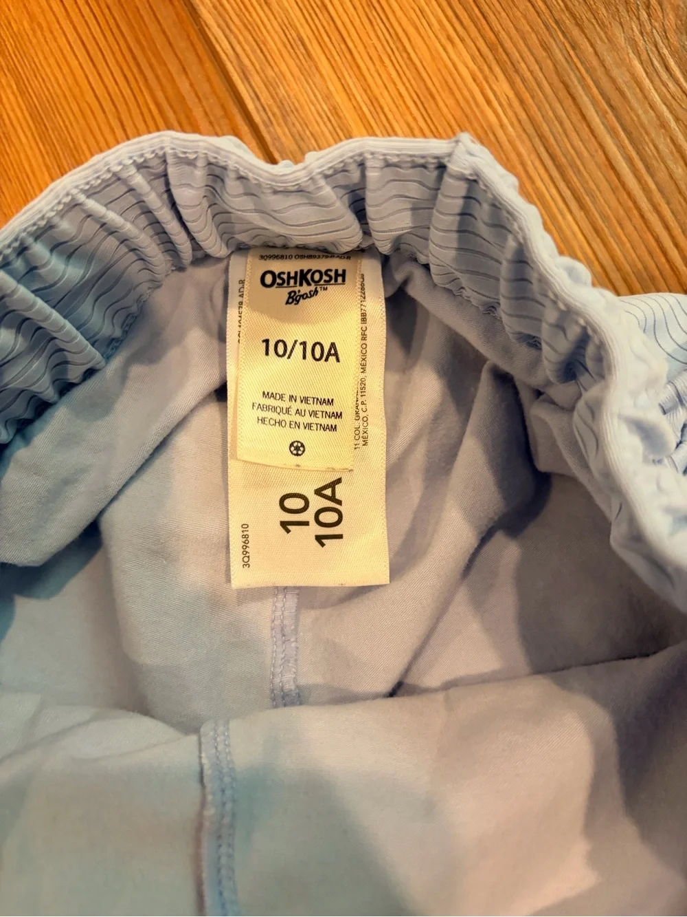 OshKosh B'gosh Light Blue Elastic Waist Skort